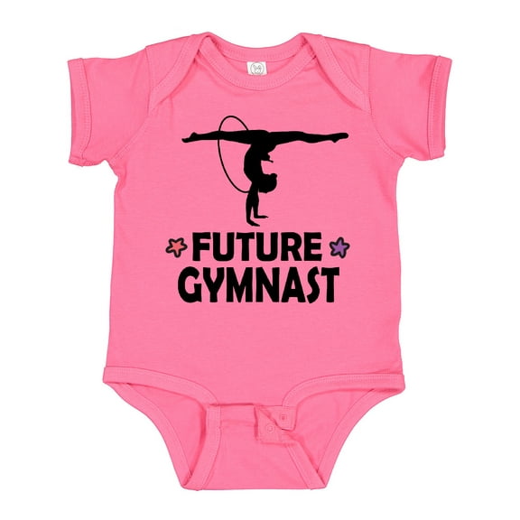Inktastic Future Gymnast Cute Girls Girls Baby Bodysuit