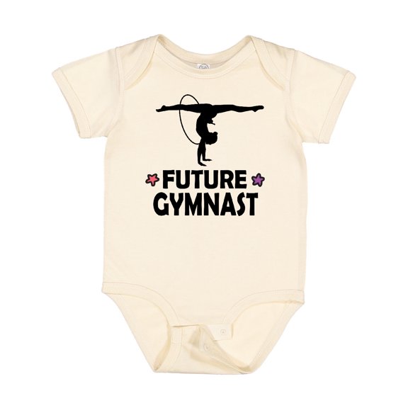 Inktastic Future Gymnast Cute Girls Girls Baby Bodysuit