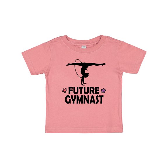 Inktastic Future Gymnast Cute Girls Girls Baby T-Shirt