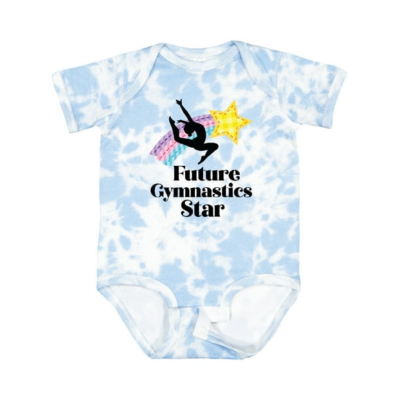 Inktastic Future Gymnastics Star Girls Baby Bodysuit