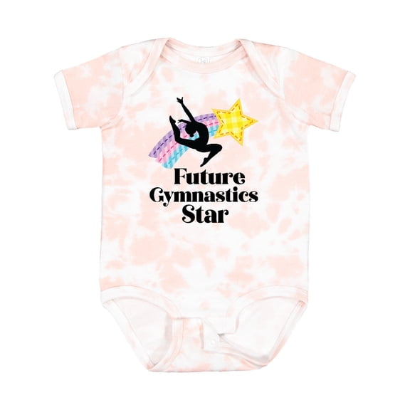 Inktastic Future Gymnastics Star Girls Baby Bodysuit