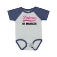 thumbnail image 1 of Inktastic Future HR Manager Boys Baby Bodysuit, 1 of 5