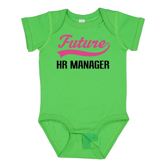 Inktastic Future HR Manager Boys Baby Bodysuit
