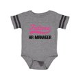 thumbnail image 1 of Inktastic Future HR Manager Boys Baby Bodysuit, 1 of 4