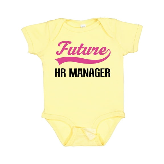 Inktastic Future HR Manager Boys Baby Bodysuit