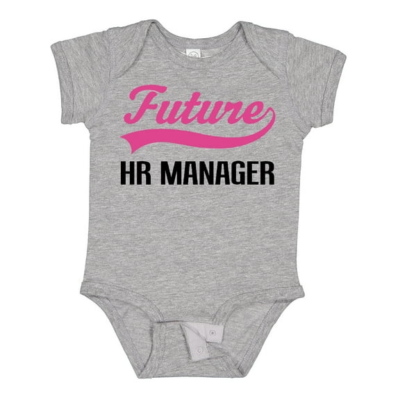 Inktastic Future HR Manager Boys Baby Bodysuit