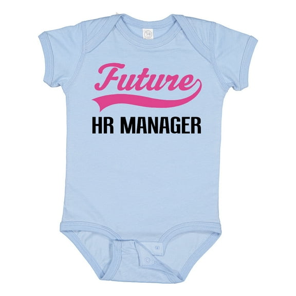 Inktastic Future HR Manager Boys Baby Bodysuit