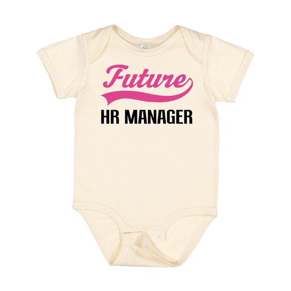 Inktastic Future HR Manager Boys Baby Bodysuit