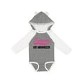 thumbnail image 1 of Inktastic Future HR Manager Boys Long Sleeve Baby Bodysuit, 1 of 5