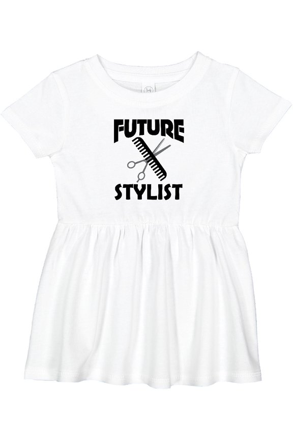 Future Hair Stylist Beauty Career Girls Baby Dress
