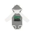thumbnail image 1 of Inktastic Future Hammer Thrower Boys Long Sleeve Baby Bodysuit, 1 of 5