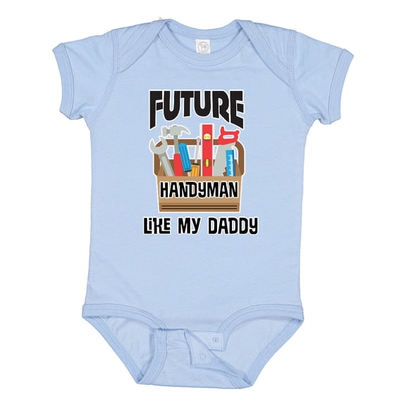 Inktastic Future Handyman Like Daddy Boys Baby Bodysuit