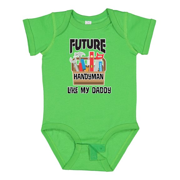 Inktastic Future Handyman Like Daddy Boys Baby Bodysuit