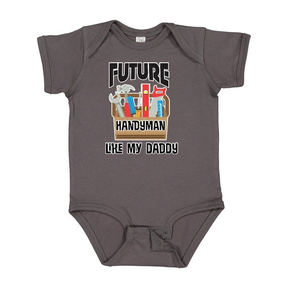Inktastic Future Handyman Like Daddy Boys Baby Bodysuit
