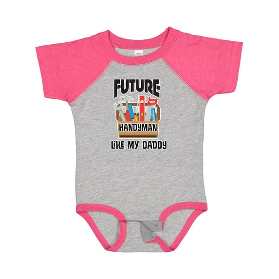 Inktastic Future Handyman Like Daddy Boys Baby Bodysuit