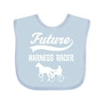 thumbnail image 1 of Inktastic Future Harness Racer Horse Racing Boys or Girls Baby Bib, 1 of 4
