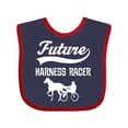 thumbnail image 1 of Inktastic Future Harness Racer Horse Racing Boys or Girls Baby Bib, 1 of 4