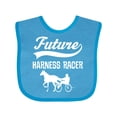 thumbnail image 1 of Inktastic Future Harness Racer Horse Racing Boys or Girls Baby Bib, 1 of 4