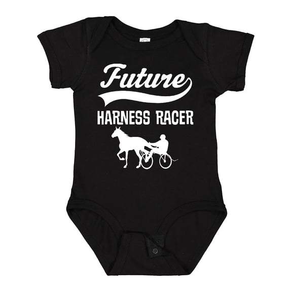 Inktastic Future Harness Racer Horse Racing Boys or Girls Baby Bodysuit
