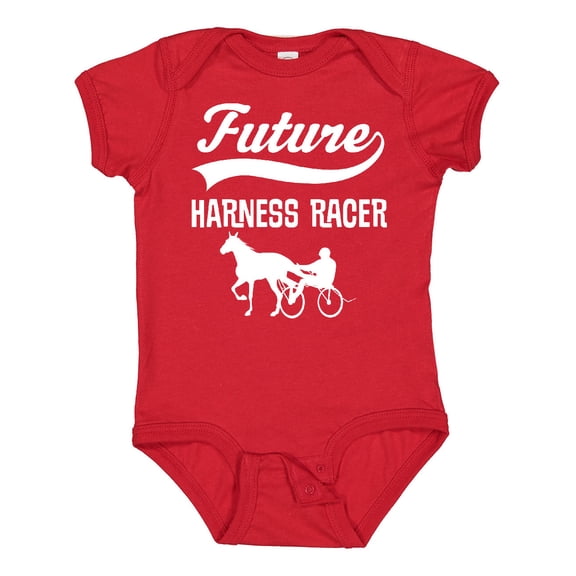 Inktastic Future Harness Racer Horse Racing Boys or Girls Baby Bodysuit