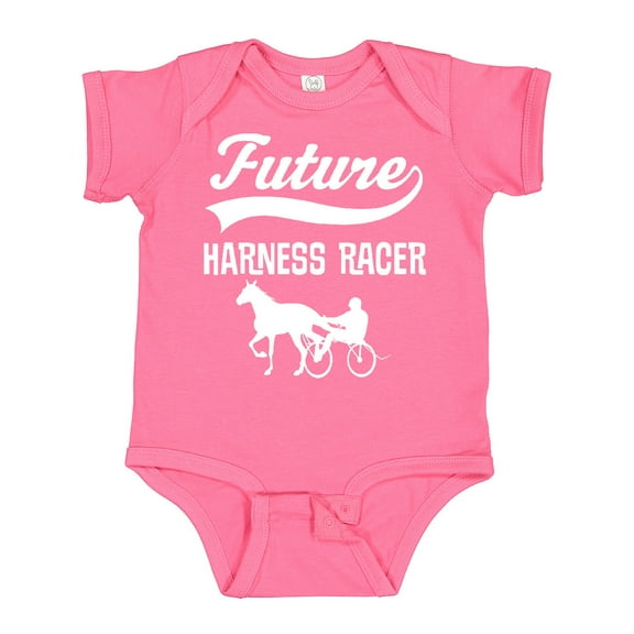 Inktastic Future Harness Racer Horse Racing Boys or Girls Baby Bodysuit