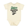 thumbnail image 1 of Inktastic Future Helicopter Pilot Boys or Girls Baby Bodysuit, 1 of 5