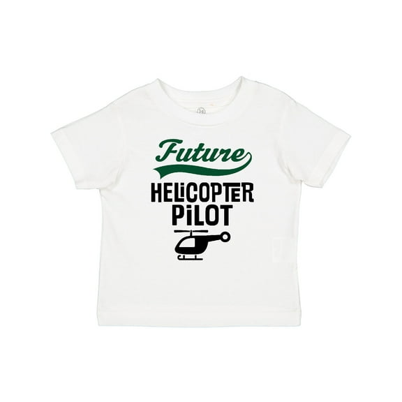 Inktastic Future Helicopter Pilot Boys or Girls Toddler T-Shirt