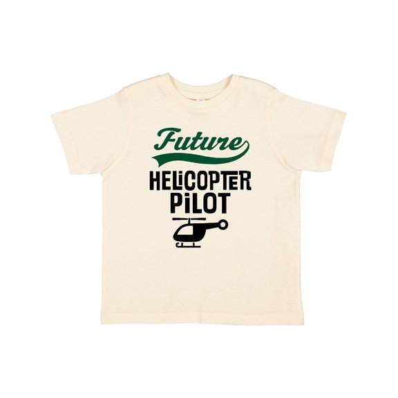 Inktastic Future Helicopter Pilot Boys or Girls Toddler T-Shirt
