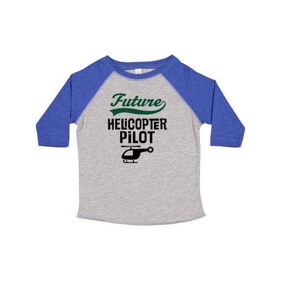 Inktastic Future Helicopter Pilot Boys or Girls Toddler T-Shirt