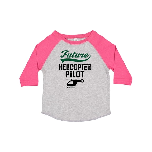 Inktastic Future Helicopter Pilot Boys or Girls Toddler T-Shirt