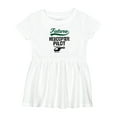 thumbnail image 1 of Inktastic Future Helicopter Pilot Girls Baby Dress, 1 of 5