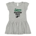 thumbnail image 1 of Inktastic Future Helicopter Pilot Girls Toddler Dress, 1 of 5