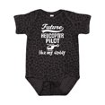 thumbnail image 1 of Inktastic Future Helicopter Pilot Like Daddy Boys Baby Bodysuit, 1 of 5