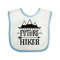 thumbnail image 1 of Inktastic Future Hiker Kids Hiking Boys or Girls Baby Bib, 1 of 4