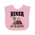 thumbnail image 1 of Inktastic Future Hiker in Training Boys or Girls Baby Bib, 1 of 4