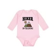 thumbnail image 1 of Inktastic Future Hiker in Training Boys or Girls Long Sleeve Baby Bodysuit, 1 of 5