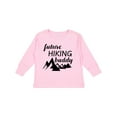 thumbnail image 1 of Inktastic Future Hiking Buddy Boys or Girls Long Sleeve Toddler T-Shirt, 1 of 5
