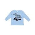 thumbnail image 1 of Inktastic Future Hiking Buddy Boys or Girls Long Sleeve Toddler T-Shirt, 1 of 5