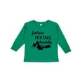 thumbnail image 1 of Inktastic Future Hiking Buddy Boys or Girls Long Sleeve Toddler T-Shirt, 1 of 5