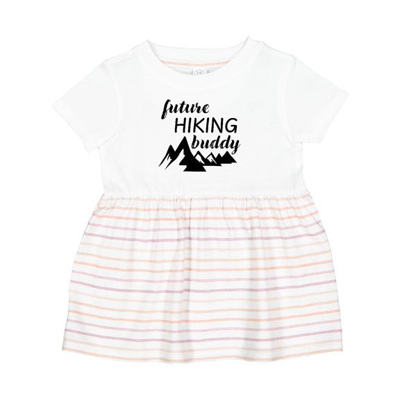 Inktastic Future Hiking Buddy Girls Baby Dress