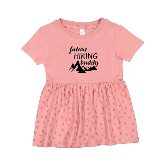 Inktastic Future Hiking Buddy Girls Baby Dress