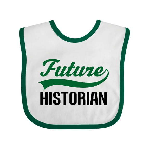 Inktastic Future Historian Boys or Girls Baby Bib