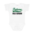 thumbnail image 1 of Inktastic Future Historian Boys or Girls Baby Bodysuit, 1 of 5