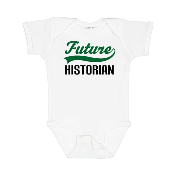 Inktastic Future Historian Boys or Girls Baby Bodysuit