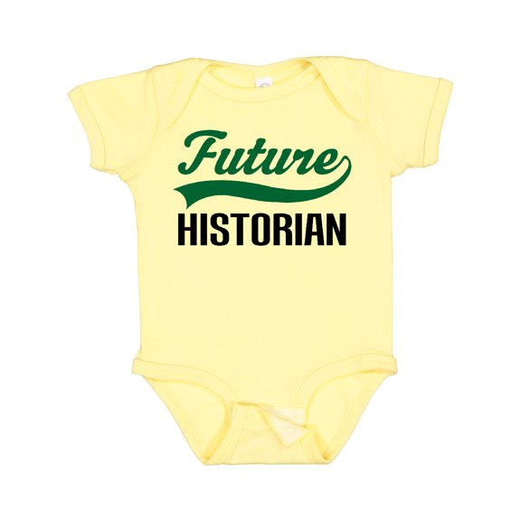 Inktastic Future Historian Boys or Girls Baby Bodysuit