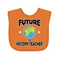 thumbnail image 1 of Inktastic Future History Teacher Boys or Girls Baby Bib, 1 of 4