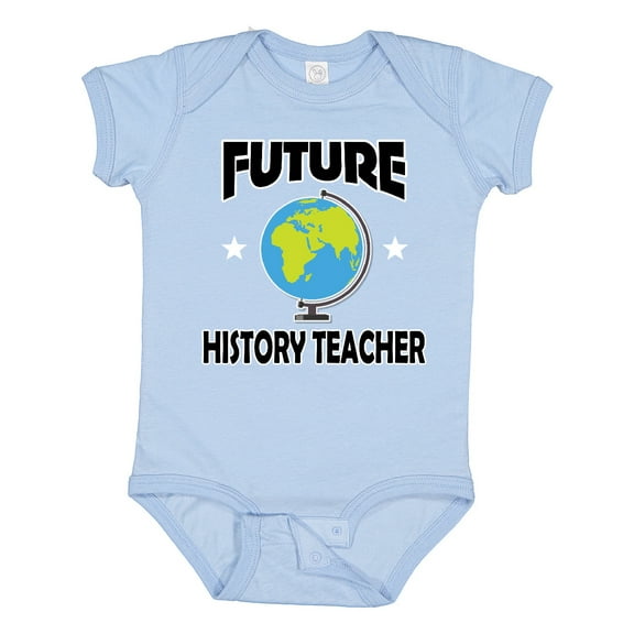 Inktastic Future History Teacher Boys or Girls Baby Bodysuit