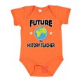 thumbnail image 1 of Inktastic Future History Teacher Boys or Girls Baby Bodysuit, 1 of 5