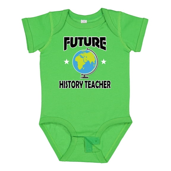 Inktastic Future History Teacher Boys or Girls Baby Bodysuit