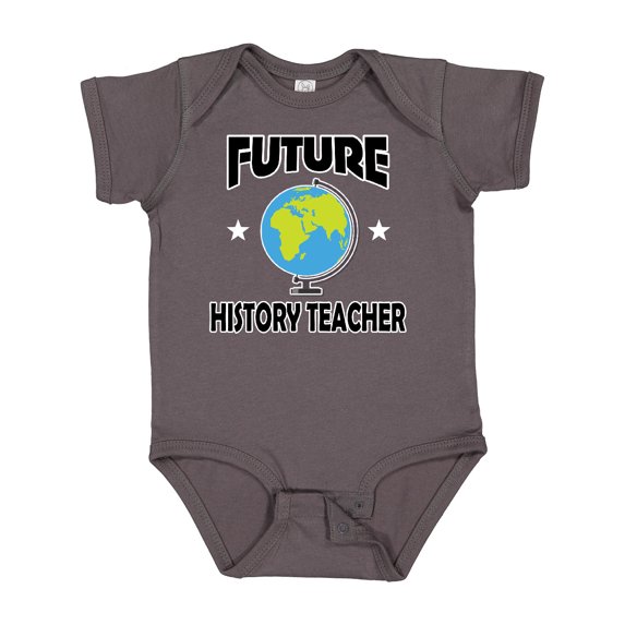 Inktastic Future History Teacher Boys or Girls Baby Bodysuit